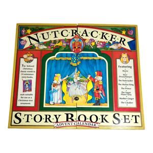 Vintage 1993 The Nutcracker Storybook Advent Calendar Set Complete 24 Books